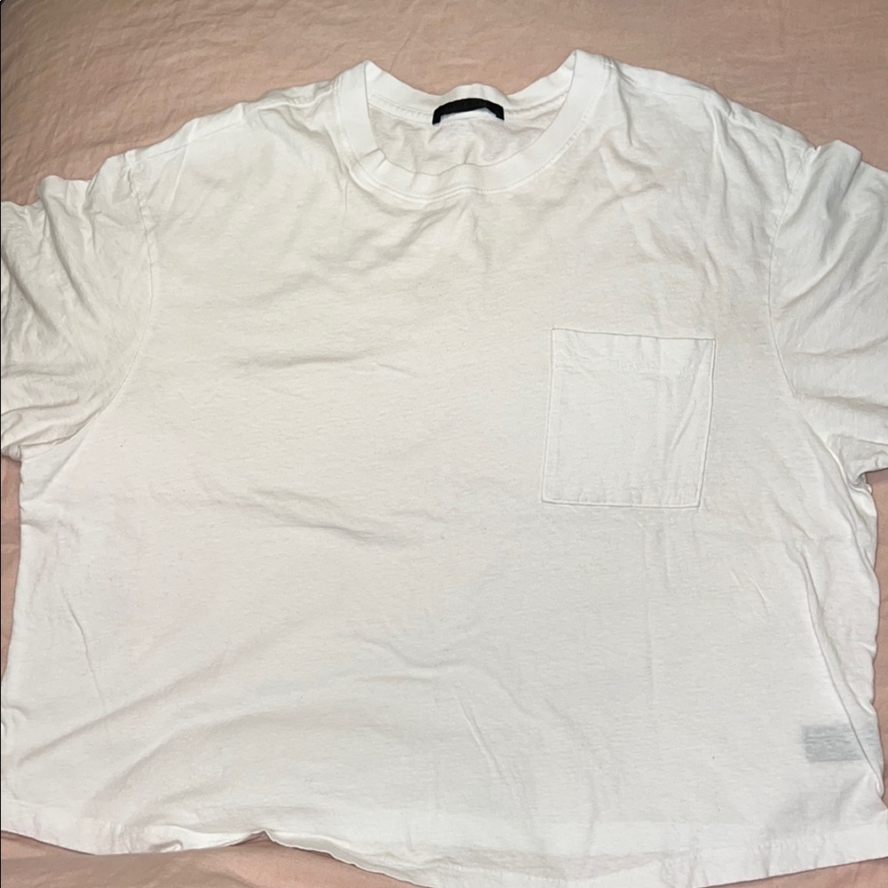 Jenni Kayne Vintage Pocket Tee - White